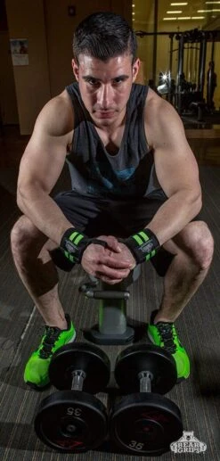 Bear Grips II-Band Wrist Wraps -HARBIN Sports Shop 12ffb0968f2f56e51a59a6beb37b2859 5d0a75799d855 600x1257 1