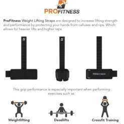 ProFitness Weight Lifting Straps -HARBIN Sports Shop 1d94108e907bb8311d8802b48fd54b4a 5d0a7580d3242 600x600 1