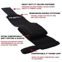 Hustle Athletics Wrist Wraps -HARBIN Sports Shop 8a20a8621978632d76c43dfd28b67767 5d0a757ea2efd 600x600 1