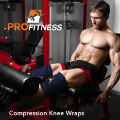 ProFitness Knee Wraps -HARBIN Sports Shop a424ed4bd3a7d6aea720b86d4a360f75 5d0a752632abc 600x600 1