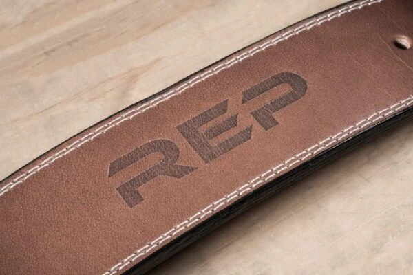 REP 4-Inch Premium Leather Lifting Belt 7 REP 4-Inch Premium Leather Lifting Belt - Image 5