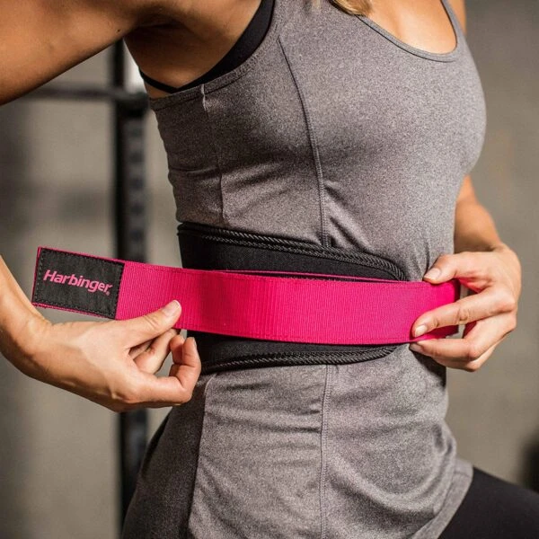 Harbinger Women's Nylong Weightlifting Belt 6 Harbinger Women's Nylong Weightlifting Belt - Image 4