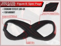 Serious Steel Fitness Figure 8 Straps 12 Serious Steel Fitness Figure 8 Straps -HARBIN Sports Shop c0e90532fb42ac6de18e25e95db73047 5d0a7583c010e 600x452 1