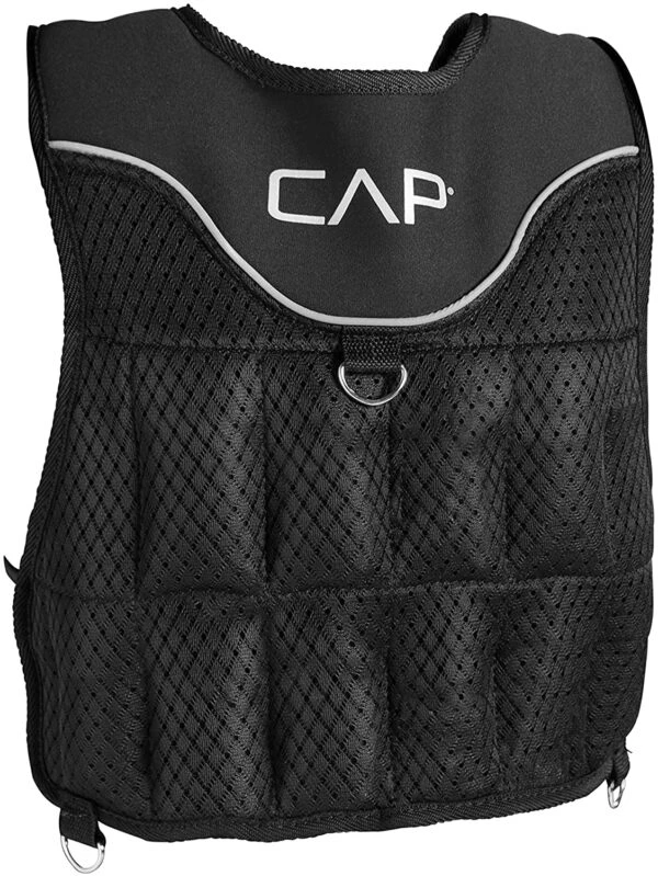 CAP 20 LB Adjustable Weight Vest 3 CAP 20 LB Adjustable Weight Vest